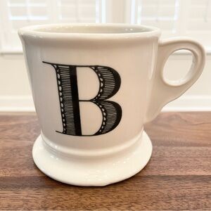 Anthropologie Monogram Mug - Letter B